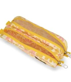 JanSport Large Accessory Pouch - Skip Daisy Yellow -Jansport JS00T49C AI7 interior