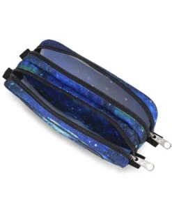 JanSport Large Accessory Pouch - Cyberspace Galaxy -Jansport JS00T49C AO3 interior