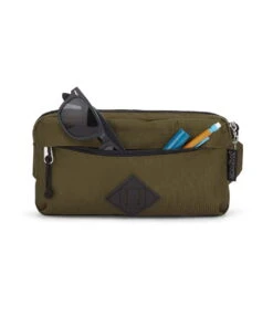 JanSport Waisted Fanny Pack - Cord Weave Army Green -Jansport JS00T81B 81N det3