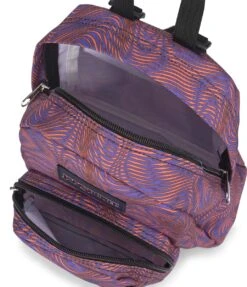 JanSport Half Pint Mini Backpack - Moire Ripples -Jansport JS00TDH6 AG3 interior