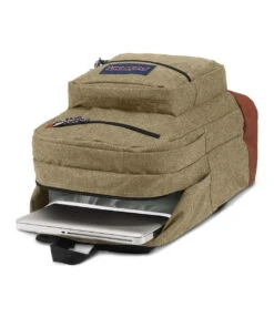 JanSport Cool Student Backpack - Army Green Letterman Poly -Jansport JS0A2SDD 82C detail1