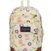 JanSport Cool Student Backpack - Memphis Mood Neon