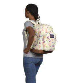 JanSport Cool Student Backpack - Memphis Mood Neon -Jansport JS0A2SDD AO9 model