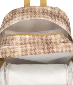 JanSport Cool Student Backpack - Batik Houndstooth -Jansport JS0A2SDD XS8 interior
