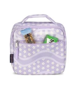 JanSport Lunch Break - Patchwork Waves -Jansport JS0A2WJX AQ0 det3