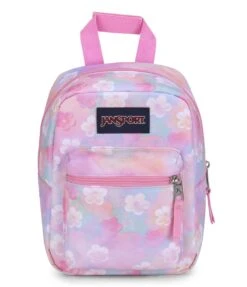 JanSport Big Break Lunch Bag - Neon Daisy