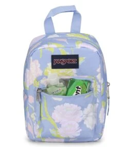 JanSport Big Break Lunch Bag - Autumn Tapestry Hydrangea -Jansport JS0A352L AQ9 det3