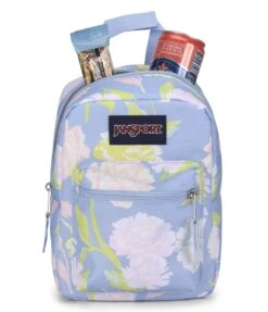 JanSport Big Break Lunch Bag - Autumn Tapestry Hydrangea -Jansport JS0A352L AQ9 det4