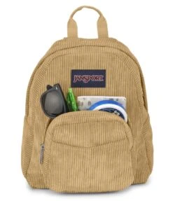 JanSport Half Pint FX Mini Backpack - Curry Corduroy -Jansport JS0A3C4J AI0 det3