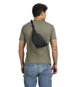 JanSport Fifth Ave FX Fanny Pack - Happy And Sad Black -Jansport JS0A3P7C AG5 model