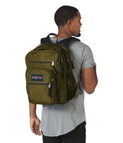 JanSport Big Student Backpack - Army Green -Jansport JS0A47JK 7G3 model