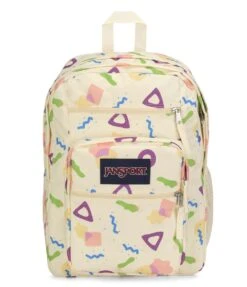 JanSport Big Student Backpack - Memphis Mood Neon
