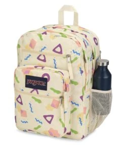 JanSport Big Student Backpack - Memphis Mood Neon -Jansport JS0A47JK AO9 det1