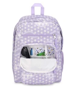 JanSport Big Student Backpack - Patchwork Waves -Jansport JS0A47JK AQ0 det3