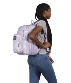 JanSport Big Student Backpack - Patchwork Waves -Jansport JS0A47JK AQ0 model