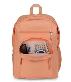 JanSport Big Student Backpack - Peach Neon -Jansport JS0A47JK Z72 det3