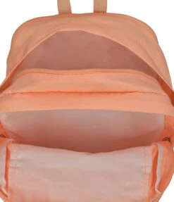JanSport Big Student Backpack - Peach Neon -Jansport JS0A47JK Z72 interior