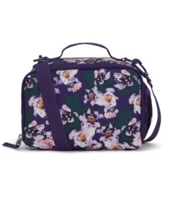 JanSport The Carryout Lunch Bag - Purple Petals -Jansport JS0A4NVG 94B back
