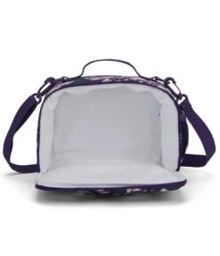 JanSport The Carryout Lunch Bag - Purple Petals -Jansport JS0A4NVG 94B interior