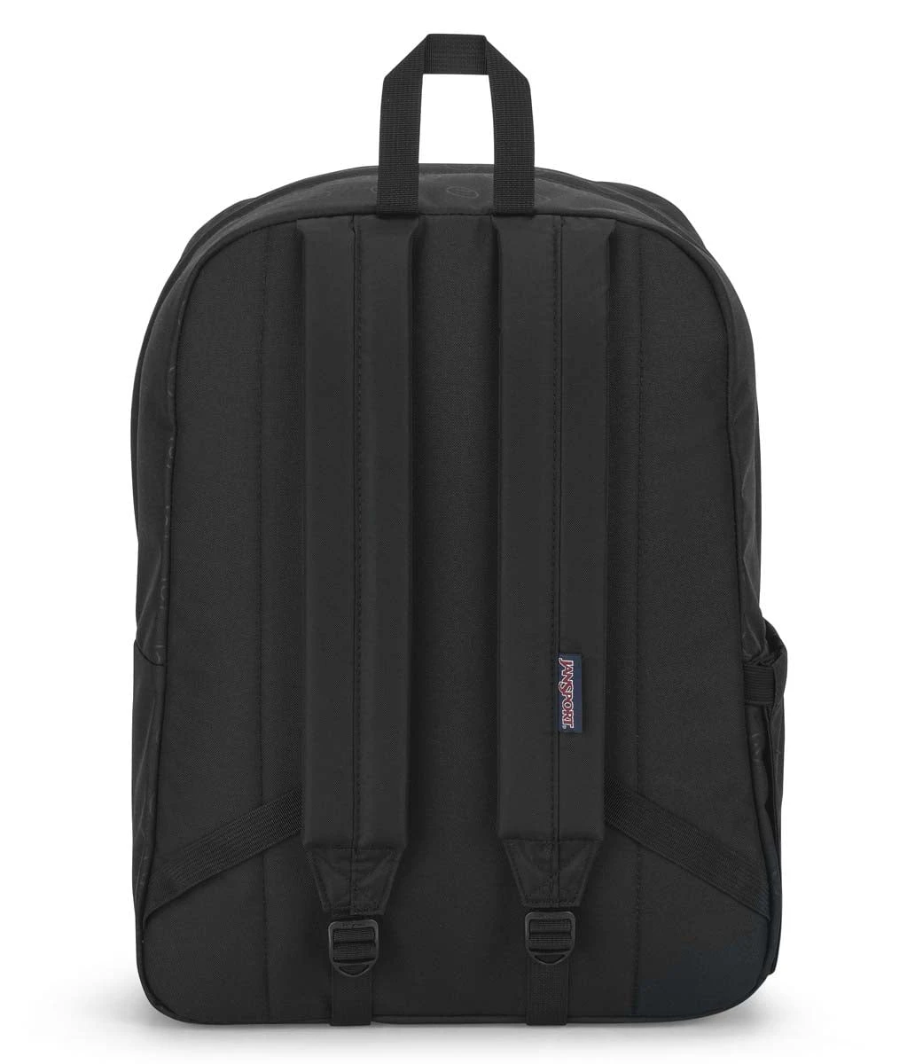 JanSport SuperBreak Plus FX Backpack - Happy And Sad Black 3 JanSport SuperBreak Plus FX Backpack - Happy And Sad Black - Image 3