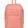 JanSport SuperBreak Plus FX Backpack - Happy And Sad Pink