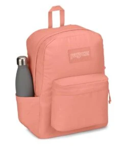 JanSport SuperBreak Plus FX Backpack - Happy And Sad Pink -Jansport JS0A4QUA AG6 det1