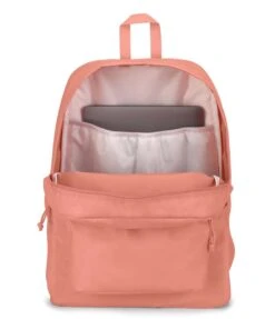 JanSport SuperBreak Plus FX Backpack - Happy And Sad Pink -Jansport JS0A4QUA AG6 det2
