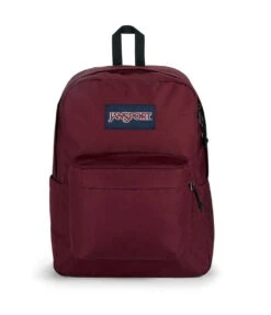 JanSport SuperBreak Plus Laptop Backpack - Russett Red