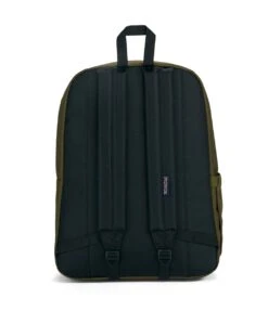 JanSport SuperBreak Plus Laptop Backpack - Army Green -Jansport JS0A4QUE 7G3 back