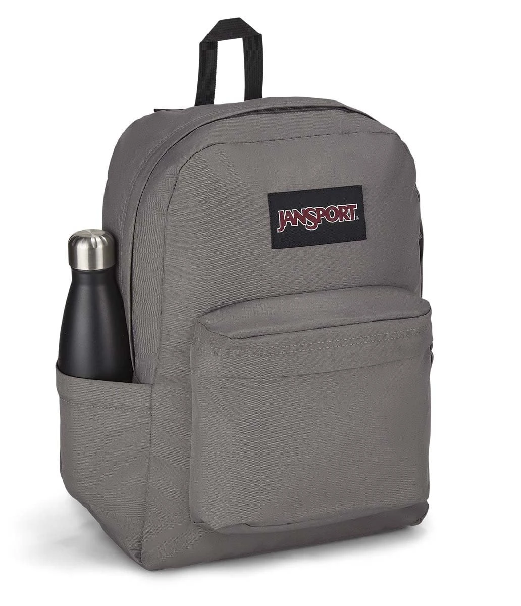 JanSport SuperBreak Plus Laptop Backpack - Graphite Grey 6 JanSport SuperBreak Plus Laptop Backpack - Graphite Grey - Image 6