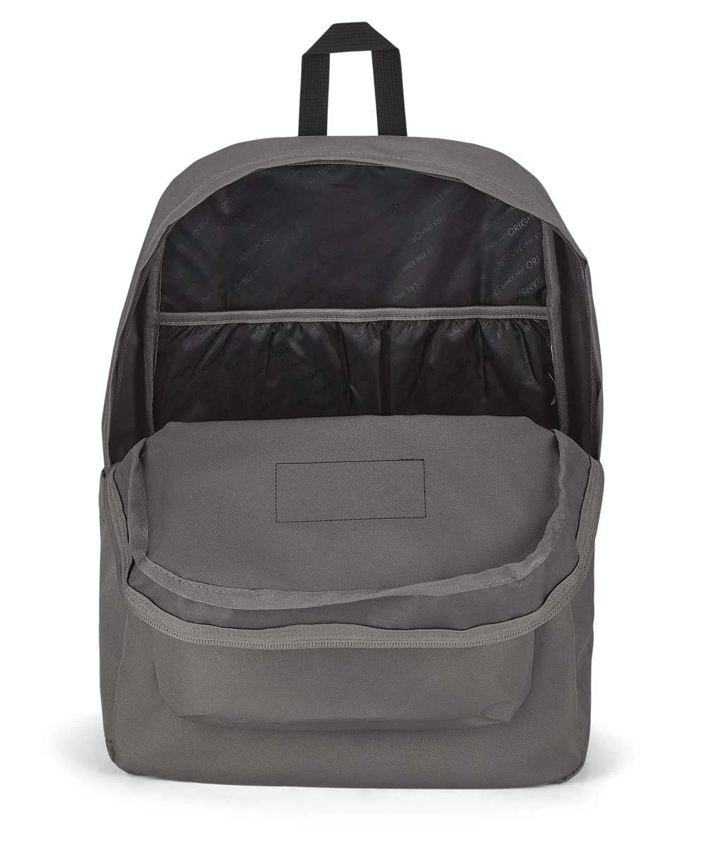JanSport SuperBreak Plus Laptop Backpack - Graphite Grey 4 JanSport SuperBreak Plus Laptop Backpack - Graphite Grey - Image 4