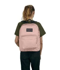 JanSport SuperBreak Plus Laptop Backpack - Misty Rose -Jansport JS0A4QUE 7N8 model