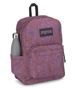 JanSport SuperBreak Plus Backpack - Moire Ripples 14 JanSport SuperBreak Plus Backpack - Moire Ripples -Jansport JS0A4QUE AG3 det1