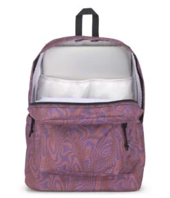 JanSport SuperBreak Plus Backpack - Moire Ripples 12 JanSport SuperBreak Plus Backpack - Moire Ripples -Jansport JS0A4QUE AG3 det2