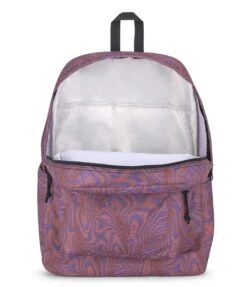 JanSport SuperBreak Plus Backpack - Moire Ripples 11 JanSport SuperBreak Plus Backpack - Moire Ripples -Jansport JS0A4QUE AG3 interior