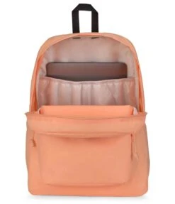 JanSport SuperBreak Plus Backpack - Peach Neon -Jansport JS0A4QUE Z72 det2
