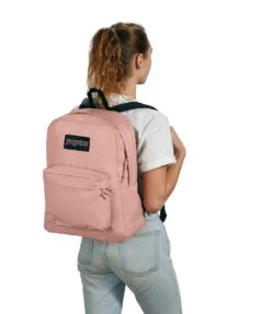 JanSport SuperBreak Backpack - Misty Rose -Jansport JS0A4QUT 7N8 model