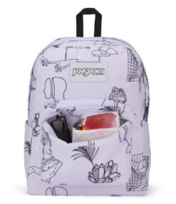 JanSport SuperBreak Backpack - Color Me Vaporwave -Jansport JS0A4QUT 91N det3