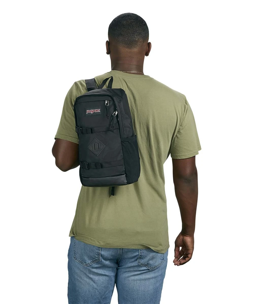 JanSport Off Campus Sling Backpack - Black 7 JanSport Off Campus Sling Backpack - Black - Image 7