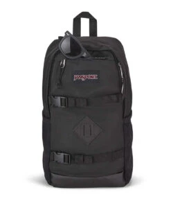 JanSport Off Campus Sling Backpack - Black 9 JanSport Off Campus Sling Backpack - Black -Jansport JS0A4QV2 008 pocket