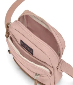 JanSport Core Crossbody Bag - Misty Rose -Jansport JS0A7ZNV 7N8 interior