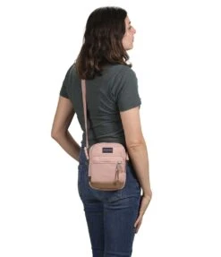 JanSport Core Crossbody Bag - Misty Rose -Jansport JS0A7ZNV 7N8 model