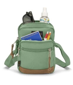 JanSport Core Crossbody Bag - Loden Frost -Jansport JS0A7ZNV 96D det3
