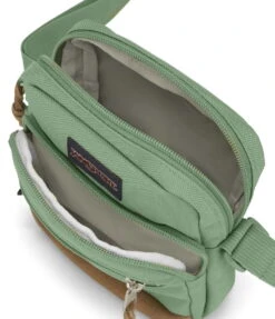 JanSport Core Crossbody Bag - Loden Frost -Jansport JS0A7ZNV 96D interior
