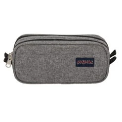 JanSport Large Accessory Pouch - Grey Letterman