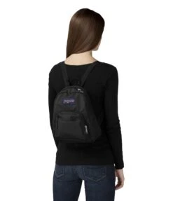 Jansport Half Pint Backpack - Black 7 Jansport Half Pint Backpack - Black -Jansport TDH6 008 model 1